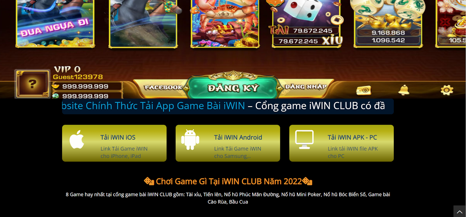 Tải iwin Club