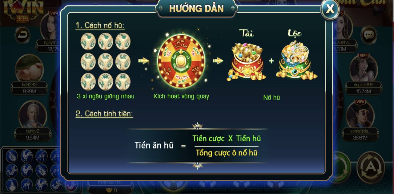 Mọi người cần đọc kỹ hướng dẫn tham gia bầu cua Iwin 