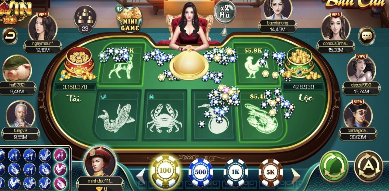 Luật chơi bầu cua IWIN vô cùng đơn giản